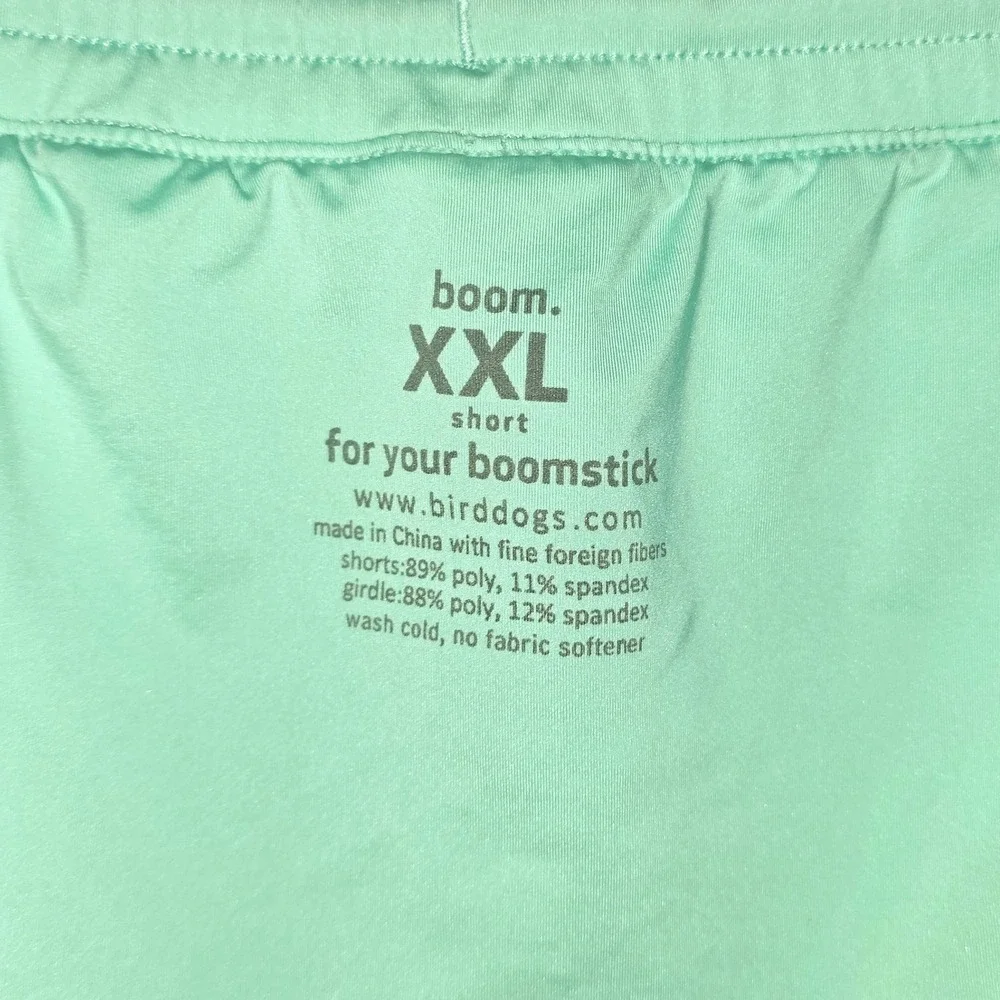 Birddogs Mens XXL Lined Gym Shorts Neon Smear Abstract 90s Print Athletic
